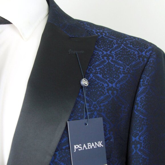 Jos‎ A Bank Sportcoat 44R Blazer Jacket Tailored Medallion Dinner Jacket E04560 - Picture 5 of 8